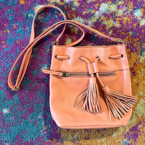 Fossil “Jules Tassel Drawstring” Bag - NWT - Picture 3 of 13